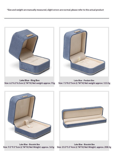 Caja de Presentación Premium para Pulseras de Gamuza - Image 36