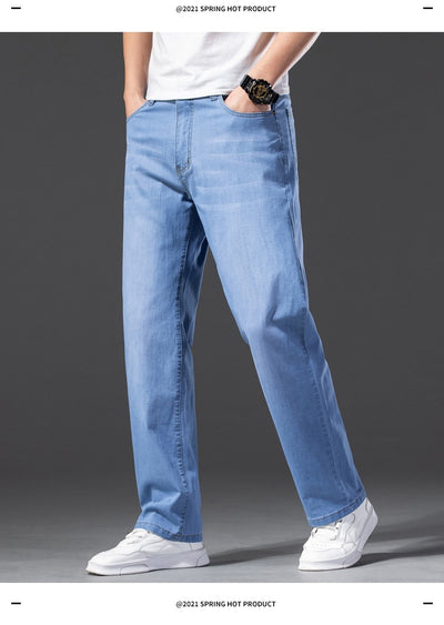 Jeans Holgados Oversized para Hombre con Efecto Reductor y Elasticidad - Image 9