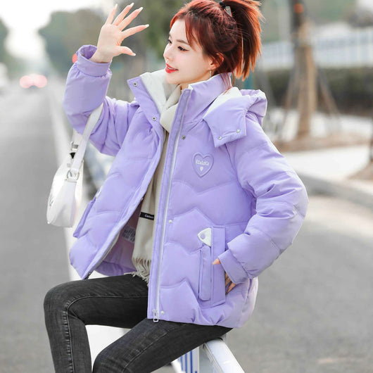 Abrigo Cálido Estilo Coreano Oversize Versátil - Image 10