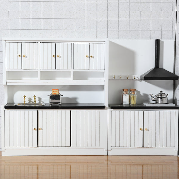 Mesa de Cocina en Miniatura - Mueble Decorativo para Dioramas y Escenas