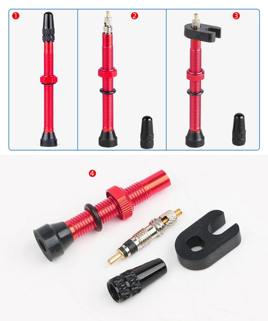 Núcleo de Válvula Aluminio para Bicicleta - Sistema de Vacío Premium - Image 35