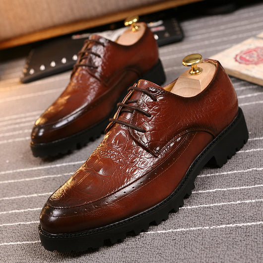 Zapatos Casuales Elevadores de Altura Estilo Británico para Hombre - Image 6