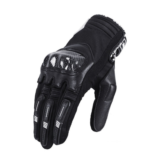 Guantes de Motocicleta Piel de Oveja con Fibra de Carbono para Motorista - Image 2