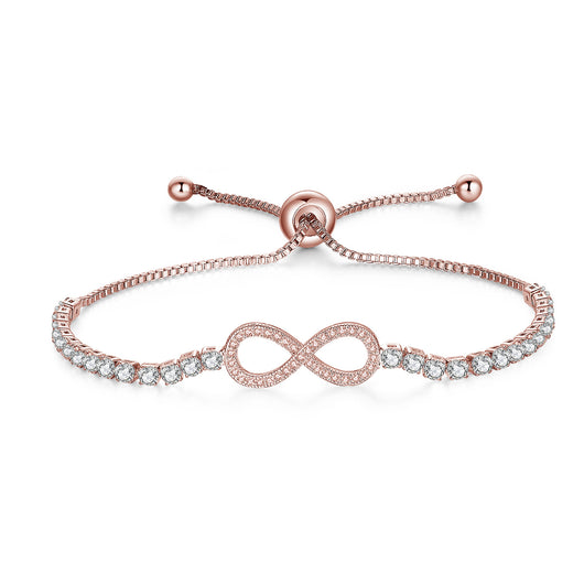 Pulsera Ajustable Infinito 8 - Joyería Versátil - Image 6