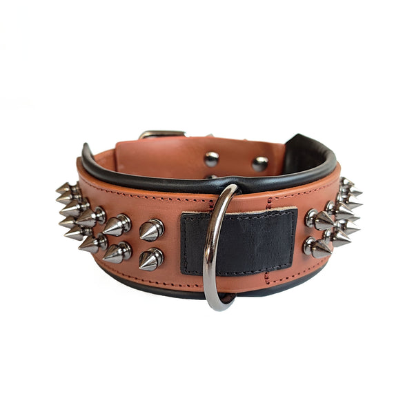 Collar de Cuero para Perro con Bandana Ajustable