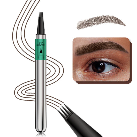 Lápiz de Cejas Resistente al Smudge con Cuatro Puntas - Image 8