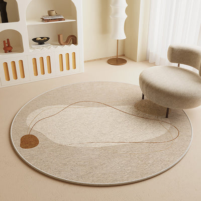 Silla Giratoria de Estudio con Tapete Redondo Absorbente y Antideslizante - Image 13