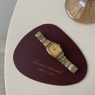Reloj Mujer Acero Estilo Barril de Vino Retro - Image 4