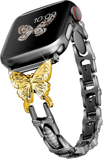 Correa de Reloj con Mariposa de Diamantes - Talla Pequeña - Image 8