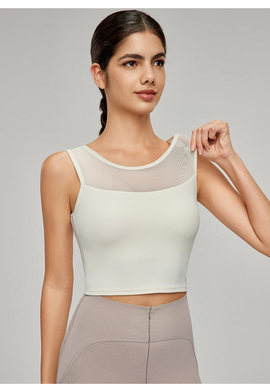 Top Deportivo con Malla Transpirable para Yoga - Image 9