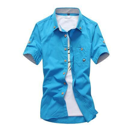 Camisas de Hombre con Bordado Elegante - Image 16