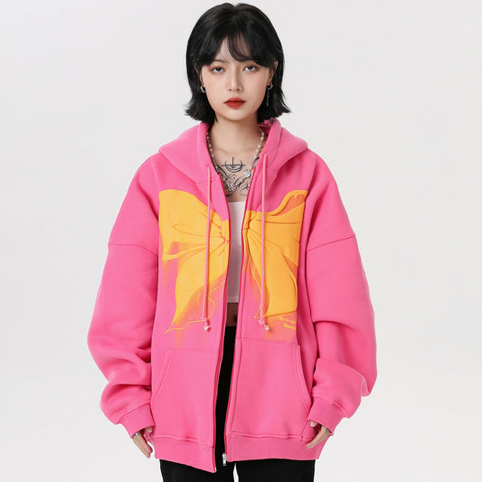 Sudadera Urbana con Cierre Frontal - Diseño Oversized Street - Image 2