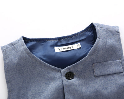 Traje Slim Fit para Niños en Algodón - Tendencia de Moda - Image 12