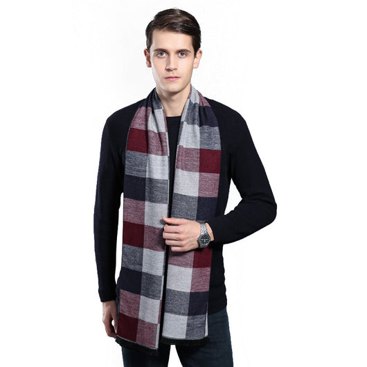 Bufanda de Cachemira para Hombre Otoño Invierno - Image 25