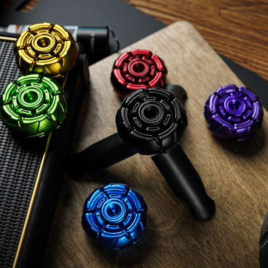 Spinner Antiestrés con Tecnología EVA - Juguete Descompresivo Negro