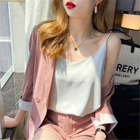 Blusa Suelta de Gasa sin Mangas - Versátil y Cómoda para Capas - Image 6