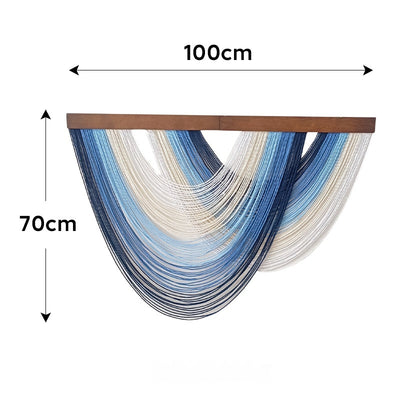 Tapiz Tejido a Mano Estilo Nórdico para Decoración de Sala - Image 6