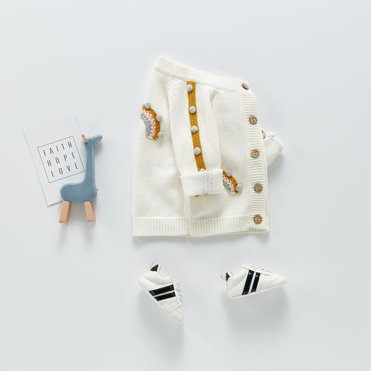 Suéter Tejido Infantil con Diseño Arcoíris de Burbujas - Image 10