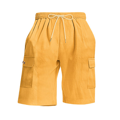 Shorts de Pana para Hombre con Múltiples Bolsillos - Image 7