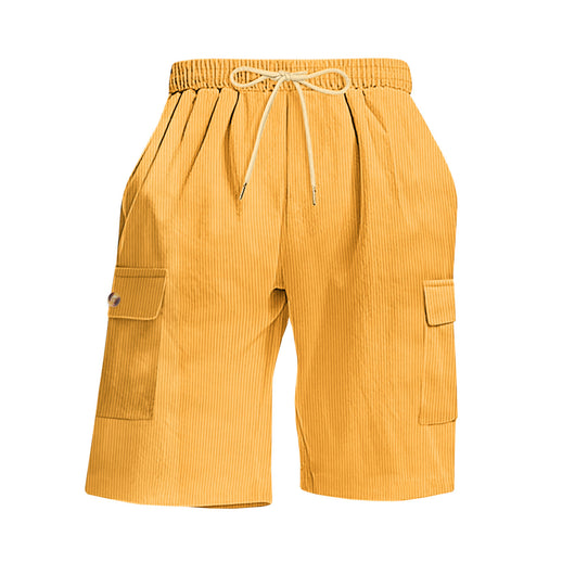Shorts de Pana para Hombre con Múltiples Bolsillos - Image 7