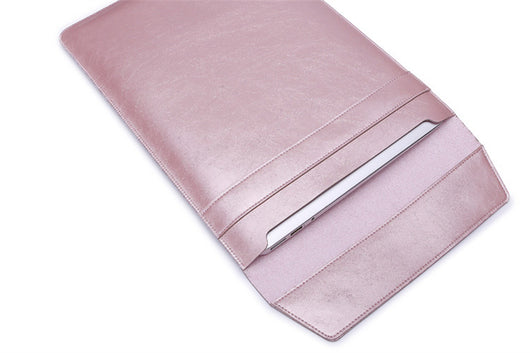 Funda Protectora de Cuero para Notebook con Forro de Microfibra - Image 3