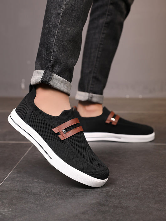 Zapatos Casuales Transpirables para Hombre Verano Malla Elástica Ligeros - Image 10