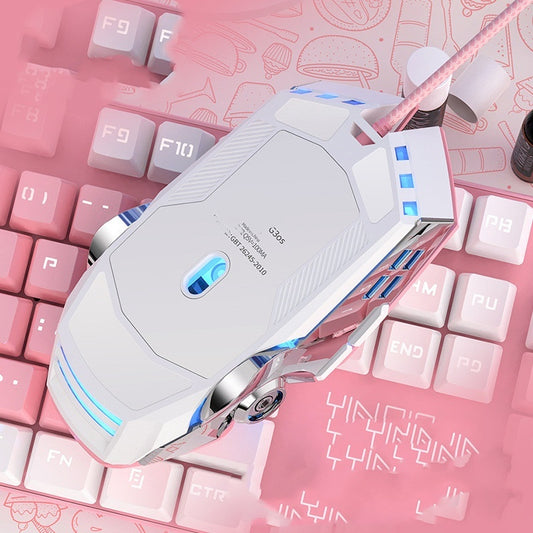 Teclado Mecánico Gaming con Macros y Control de Volumen