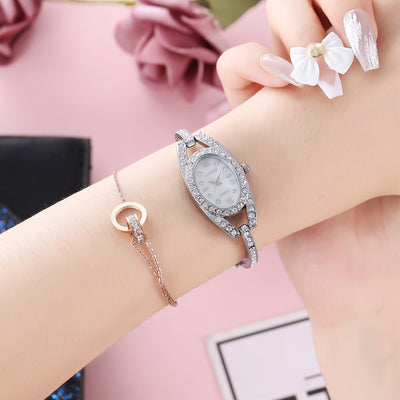 Reloj de Diamante Ovalado para Estudiantes Mujeres - Image 12