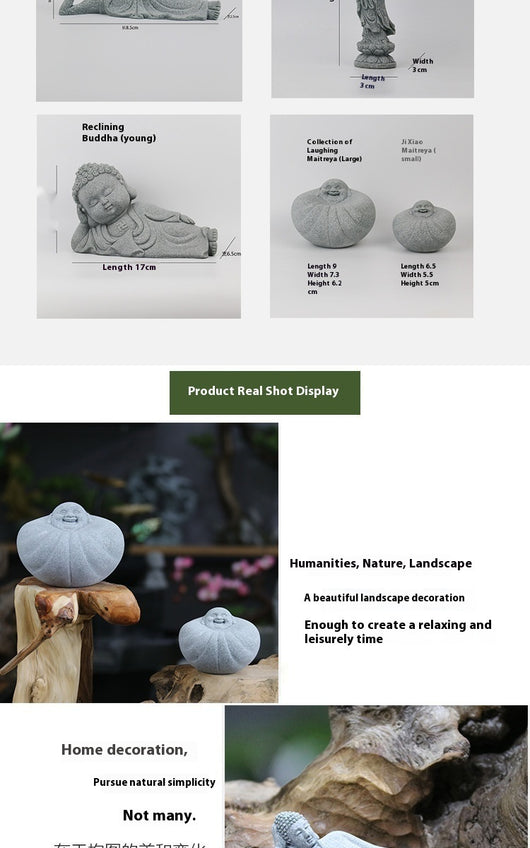 Estatua de Buda Amitabha Decorativa - Feng Shui para Hogar y Jardín - Image 10