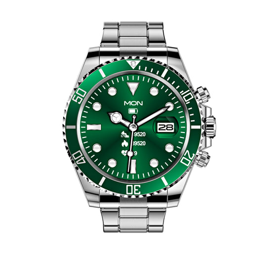 Reloj Inteligente Acero Inoxidable Esfera Verde Agua Ghost - Image 3