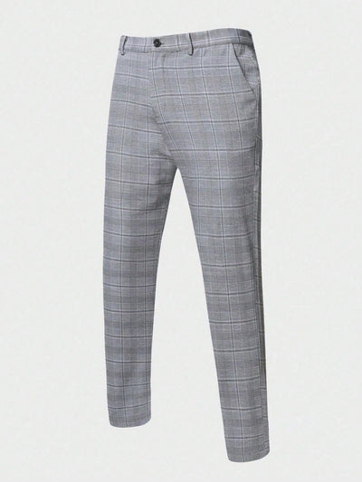 Traje Ejecutivo Slim Fit a Cuadros - Conjunto de Dos Piezas - Image 11