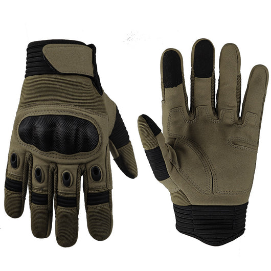 Guantes Tácticos Motociclista con Pantalla Táctil y Dedos Completos - Image 9