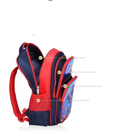 Mochila Infantil Ergonómica con Diseño Divertido - Alivia la Carga - Image 2