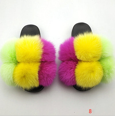 Sandalias Infantiles con Diseño de Zorro y Mapache - Chanclas Cómodas y Divertidas - Image 9