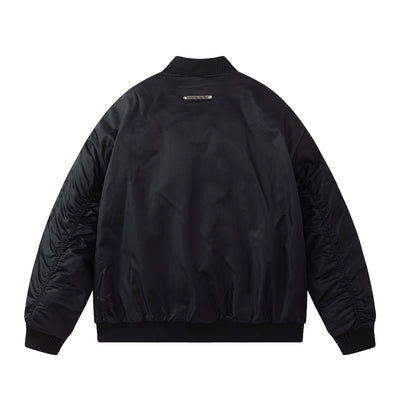 Chaqueta Acolchada Deportiva con Cuello Alto y Mangas Plisadas para Hombre - Image 13