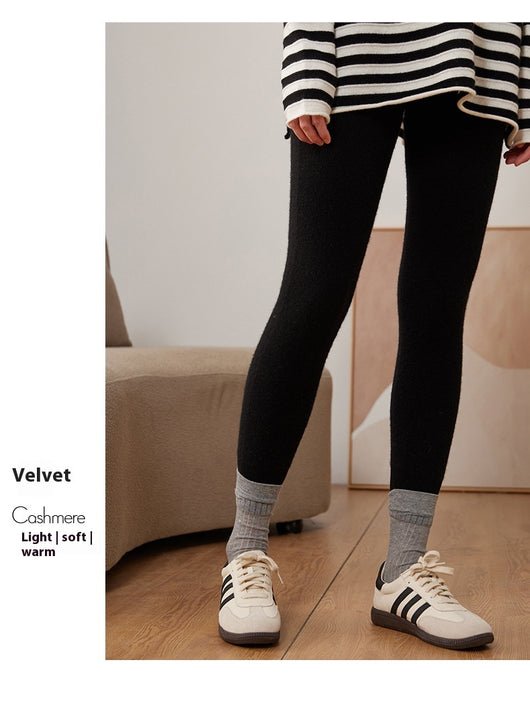 Leggings Térmicos Cintura Alta de Cachemira - Ajuste Slim Cómodo - Image 11