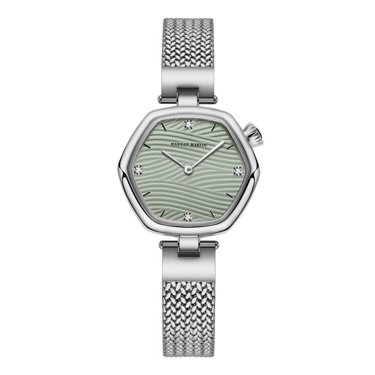 Reloj Hexagonal Minimalista para Mujer con Movimiento Suizo - Image 9