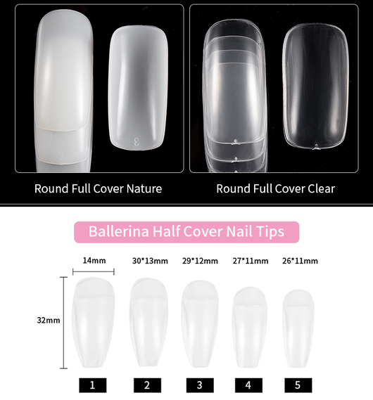 500 Uñas Francesas Postizas Premium - Image 28