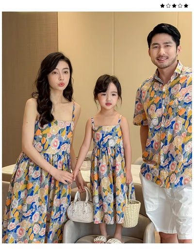 Falda Estampada Efecto Tyndall con Juego Coordinado Padre-Hijo - Image 27