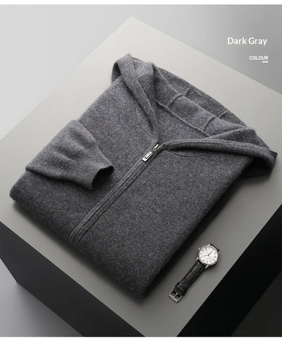 Cardigan Grueso con Capucha y Cierre de Cremallera - Image 18