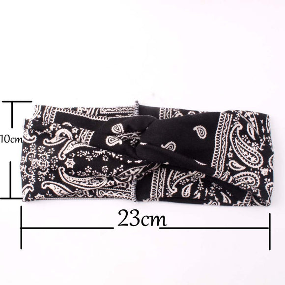 Diadema Bohemia de Cachemira para Mujer