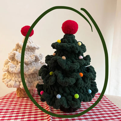 Árbol de Navidad Tejido a Crochet - Decoración Festiva y Accesorio para Eventos - Image 4