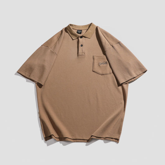 Polo Retro Estival Transpirable con Solapa Manga Corta para Hombre - Image 6