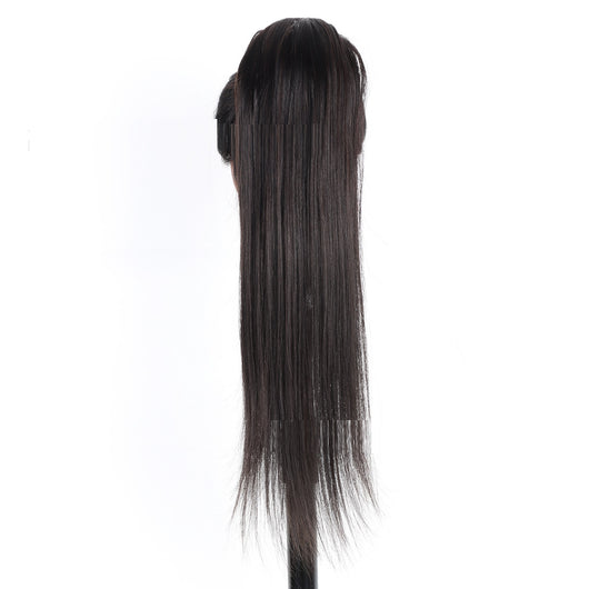 Cola de Caballo Recta con Cordón y Trenzas Ajustables - Image 9