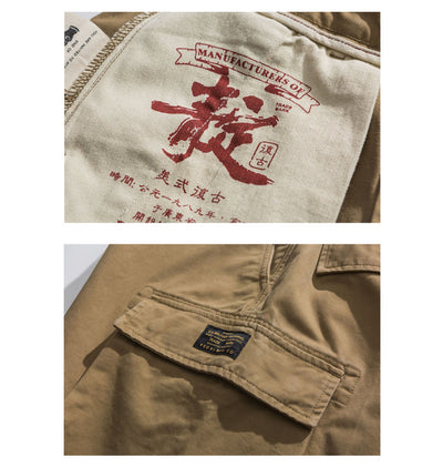 Pantalones Cortos Cargo Tácticos de Camuflaje con Múltiples Bolsillos - Image 17