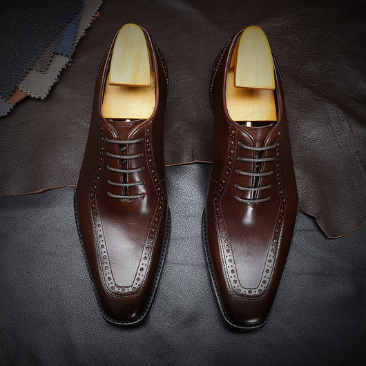 Zapatos de Cuero Formal para Hombre - Estilo Ejecutivo Profesional - Image 11