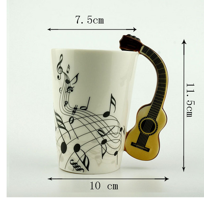 Taza de Cerámica Diseño Violín para Café, Té y Bebidas - Regalo Musical Perfecto - Image 17