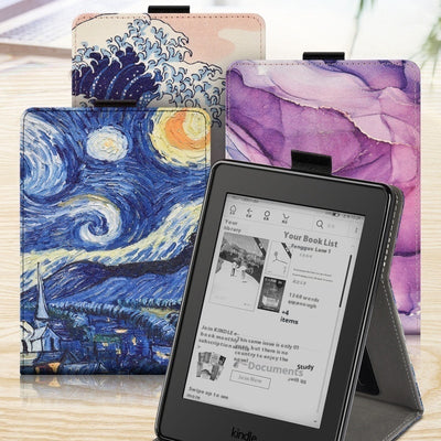 Funda Protectora de Cuero Pintado para Jóvenes - 6 Pulgadas