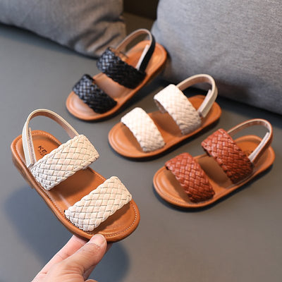 Zapatos Infantiles Estilo Coreano para Playa - Diseño Plano y Cómodo - Image 3