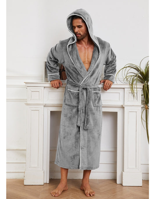 Bata Pijama de Franela para Hombre y Mujer - Image 14